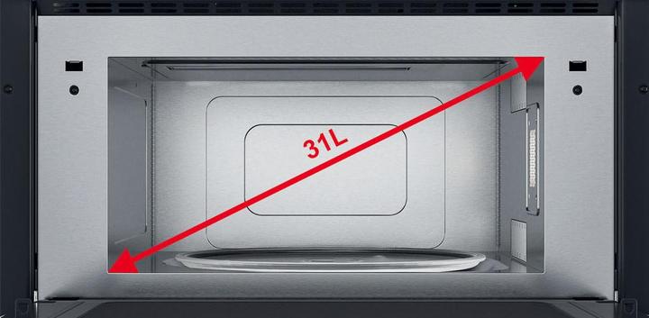 Actual product image Whirlpool AMW 730/IX - Integrated - Combination microwave - 31 l - 1000 W - Rotary control - Touch