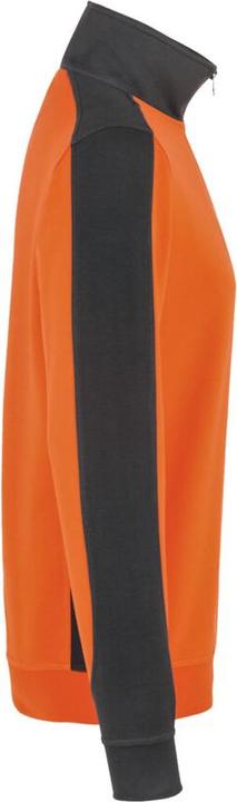 Image du produit Hakro Sweat-shirt zippé Contrast Performance orange/anthr. 6XL (6XL)