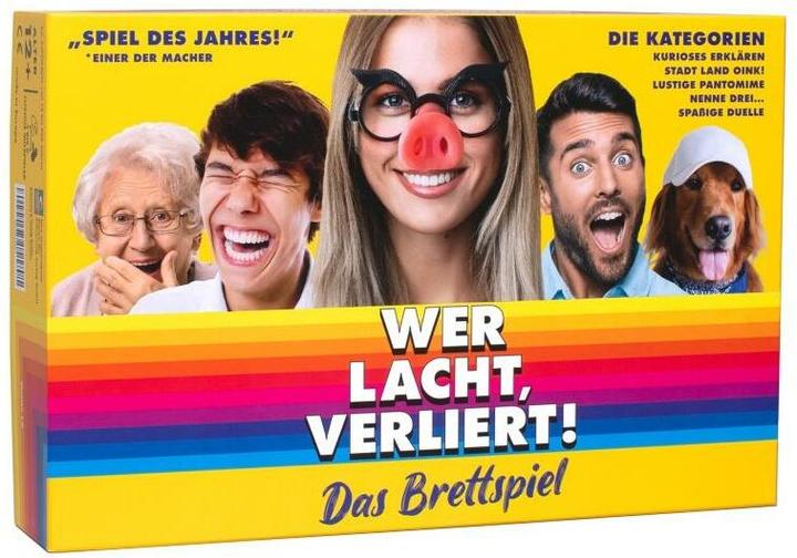Produktbild Kampfhummel Wer Lacht, Verliert! Partyspiel, Sprache: Deutsch, Kategorie (Deutsch)