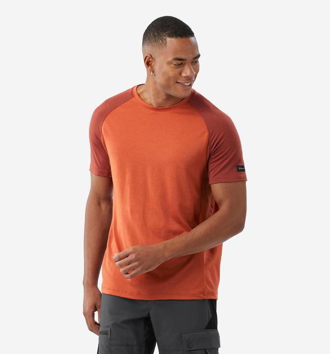 Actual product image Simond T-Shirt Herren Merinowolle - Merino Resist braun (XL)