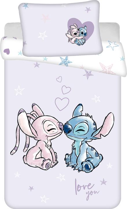 Jerry Biancheria da letto per bambini Disney Lilo e Stitch (40 x 60 cm, 100 x 135 cm)