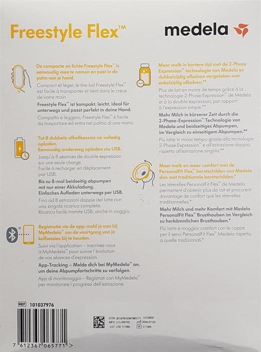 Image du produit Medela Nouveau tire-lait électrique double Freestyle Flex