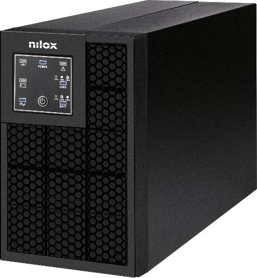 Nilox UPS PREMIUM ONLINE PRO 1000 VA (1000 VA, 700 W, Online double converter UPS)