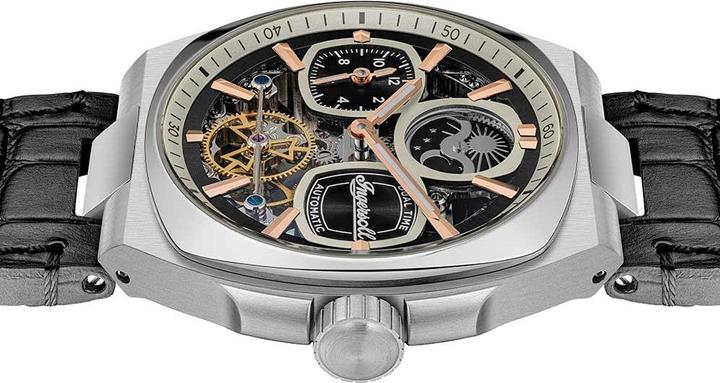 Produktbild Ingersoll 1892 Ingersoll I15801 Herrenuhr The Spirit Automatik 47mm 5ATM (Analoguhr, 47 mm)