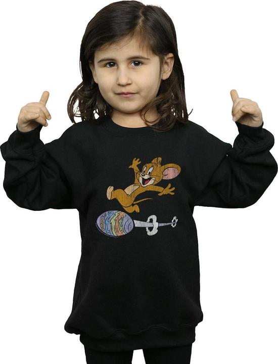 Actual product image Tom & Jerry Girls Egg Run Sweatshirt (116)
