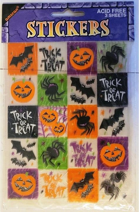 Amscan Aufkleber Trick Or Treat Halloween