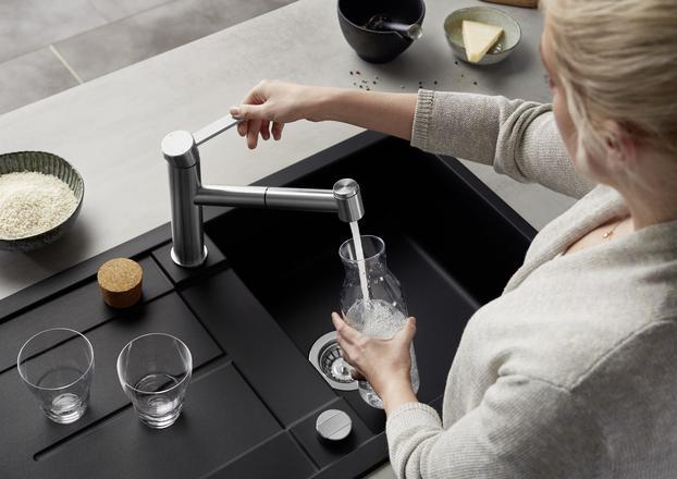 Actual product image Blanco Metra 5 S (Top-mounted sink, 86 cm, 50 cm)
