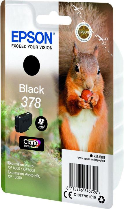 Actual product image Epson 378 Claria Photo HD (FC)