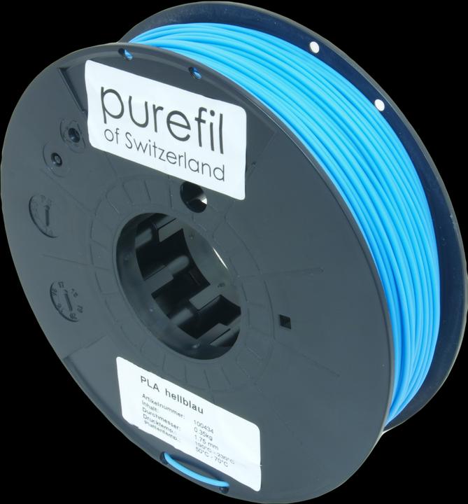 Productafbeelding Purefil FIlament (PLA, 1.75 mm, 350 g, Blauw)