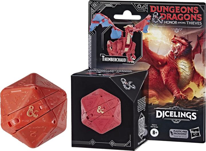 Immagine prodotto Dungeons & Dragons Ehre unter Dieben D&D Dicelings Roter Drache, D&D Drachenspielzeug zum Sammeln, A