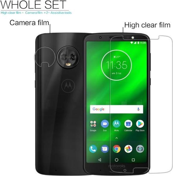 Actual product image Nillkin Super Clear Series Protective Film (1 Piece, Motorola Moto G6 Plus)