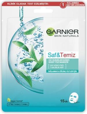 Produktbild Garnier Skin Naturals Pure Active - Moisturizing textile mask against imperfections enriched with