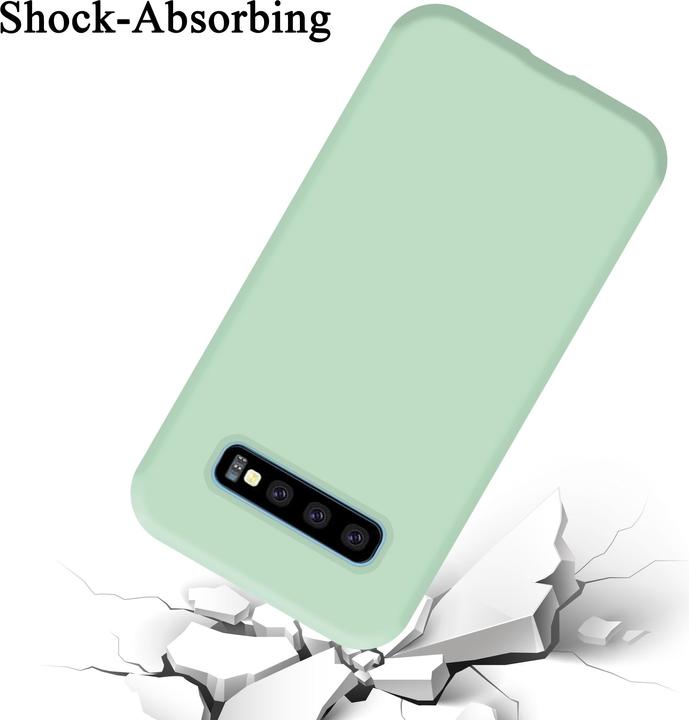Immagine prodotto Cadorabo Copertura della cassa del silicone liquido TPU (Samsung Galaxy S10+)
