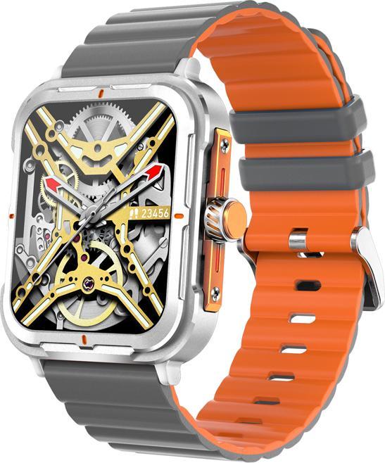 Actual product image EKO 5.2 NFC Connected Watch with flash memory and silicone wristband