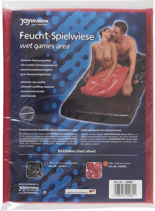 Actual product image Joydivision Vinyl bed sheet