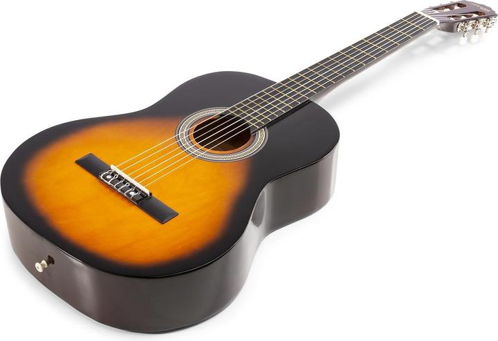 Produktbild Max Konzertgitarre SoloArt Set Sunburst (Akustik Gitarren Set, Holz)
