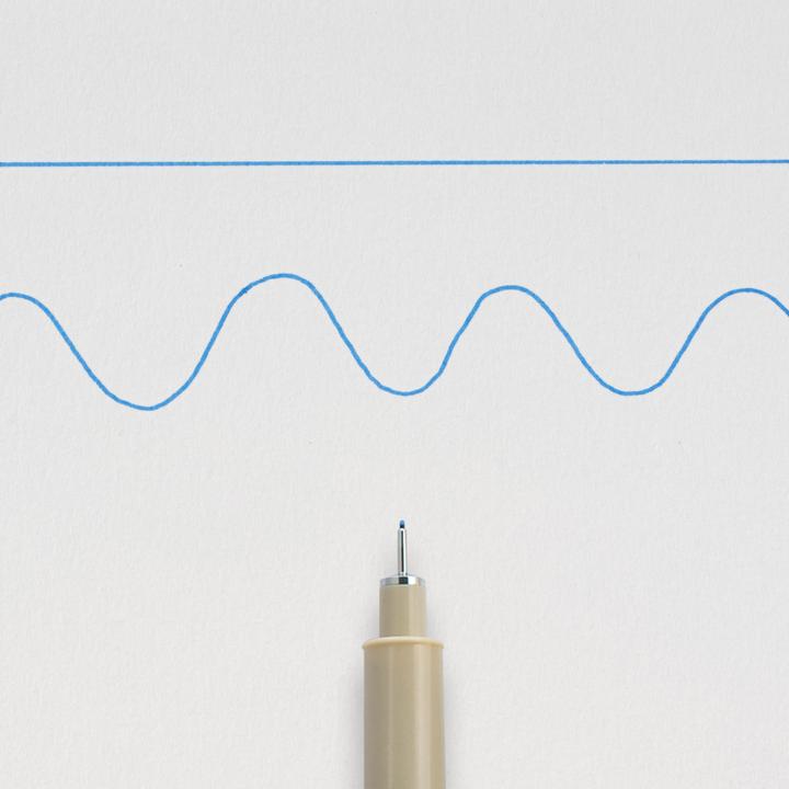 Actual product image Sakura Pigma Micron 0,25mm (Blue, 1 x)