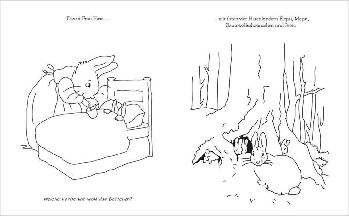 Image du produit Le grand livre à colorier Peter Rabbit