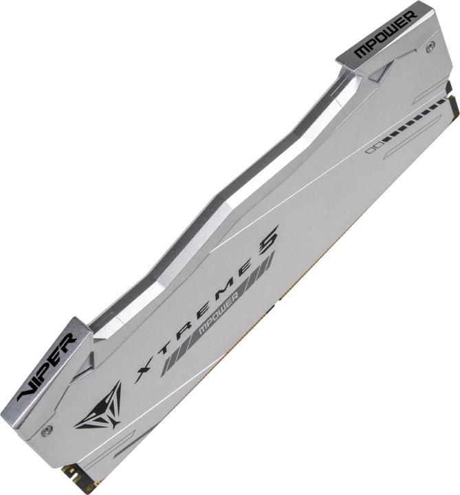 Immagine prodotto Patriot DIMM 32 GB DDR5-6400 (2x 16 GB) doppio kit (nero, PVXR532G64C32KM, Viper Xtreme 5 MPower RGB, INTEL (2 x 16GB, 6400 MHz, RAM DDR5, DIMM)
