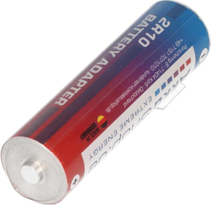 Actual product image AccuCell Adapter battery 2R10 duplex rod battery, 2R10R, 3010, 2010 (1 pcs., Device specific, 1600 mAh)