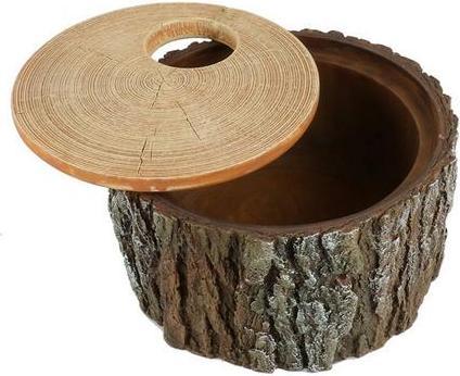 Image du produit Terra della Tronc pour reptile S, 15.5x15x8cm