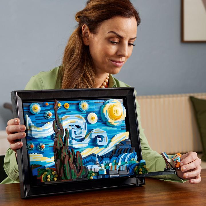 Produktbild LEGO Vincent van Gogh – Sternennacht (21333, LEGO Seltene Sets, LEGO Icons)