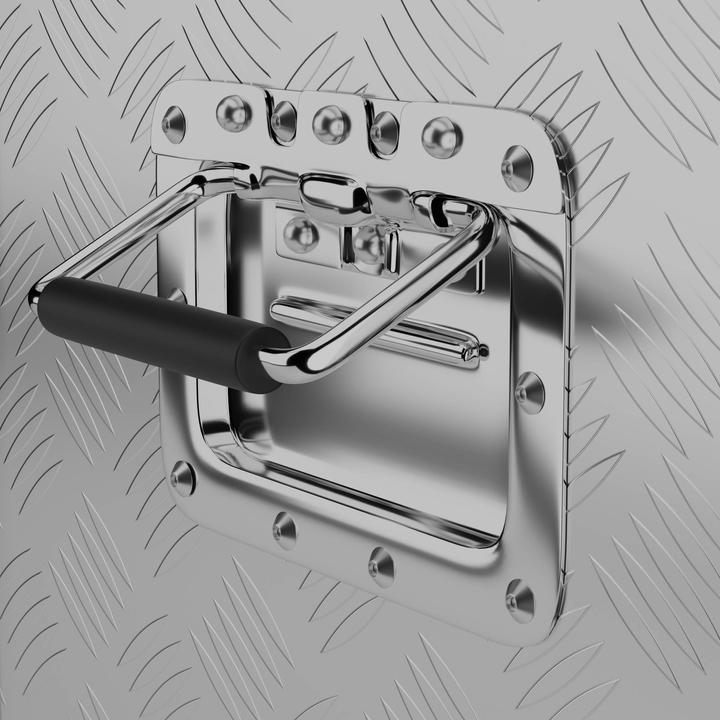 Actual product image MSW Aluminium Tool Box - 124 x 38 x 38 cm - 150 L (1 pieces)