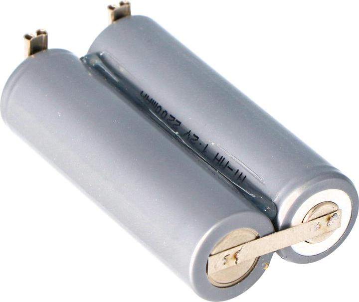 Actual product image AccuCell Battery Moser Ermila Genio Plus Genius Battery 1854-0078 (2 pcs., 2100 mAh)