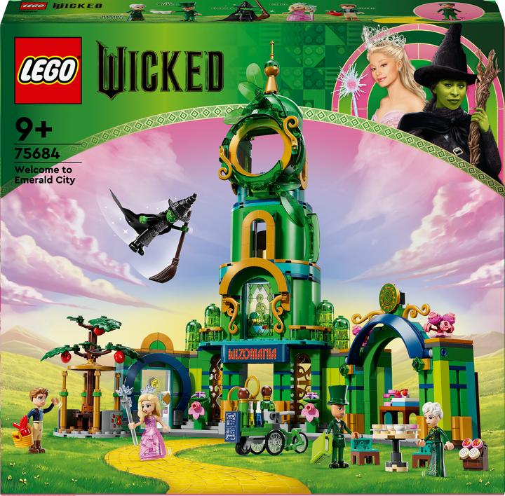 Produktbild LEGO Willkommen in Emerald City (75684, LEGO Wicked)
