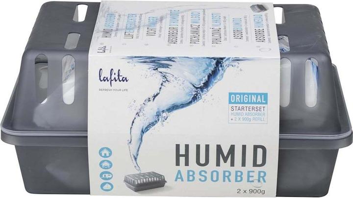 Immagine prodotto VidaXL Deumidificatore per ambienti con sacchetti di ricarica 2 pezzi 900 g di assorbitore di umidità