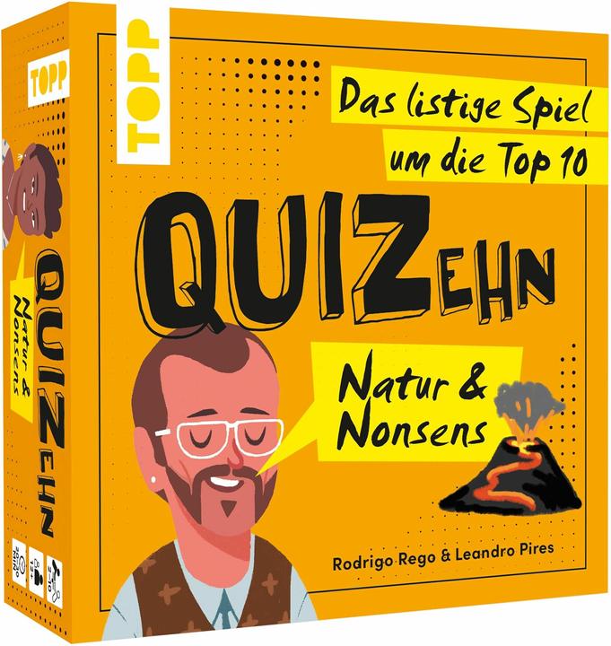 Image du produit QUIZehn - Nature et non-sens. Le jeu rusé du top 10 (Allemand)
