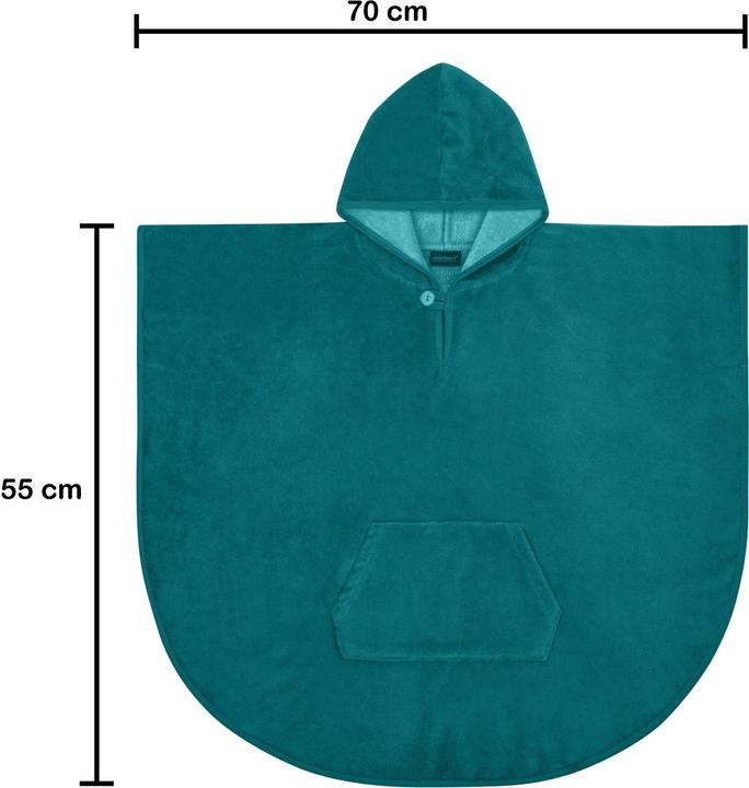 Actual product image Normani Kids Soft Bathing Poncho (55 cm x 70 cm) - 8763 (70 C)