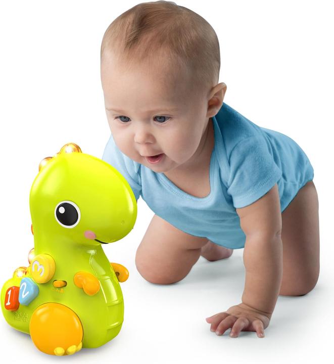 Immagine prodotto Bright Starts Go, Go, Dino™ Musical Light Up Dinosaur Toy