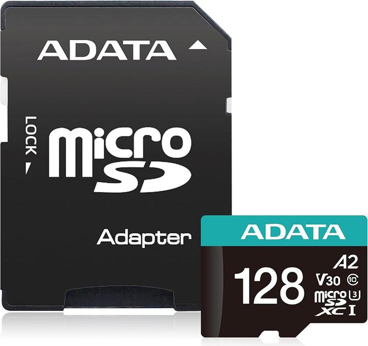 Produktbild Adata Premier Pro Inkl. Adapter (128 GB, microSDHC, U3, UHS-I)