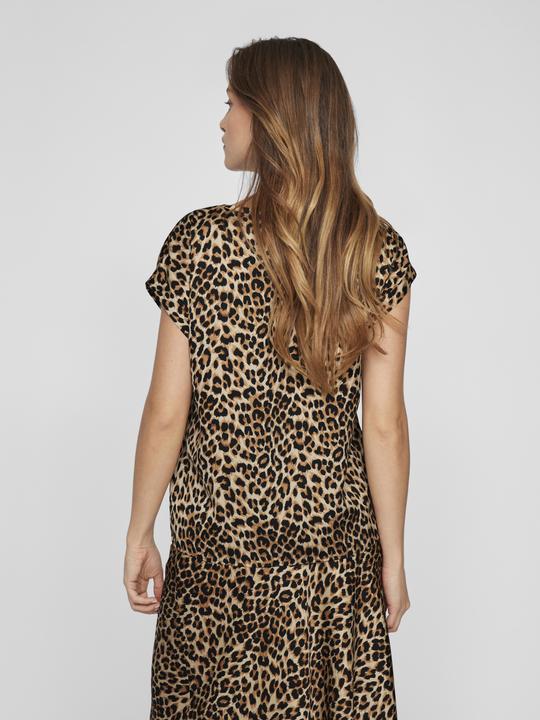 Actual product image Vila Round neck top with short sleeves (36)