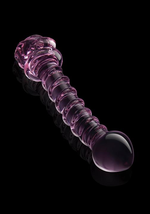 Produktbild Dream Toys Glaze Glass - Rosebud Spiral G-Spot Dildo