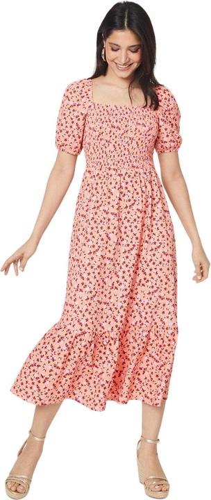 Dorothy Perkins Midikleid Gestaffelter Saum