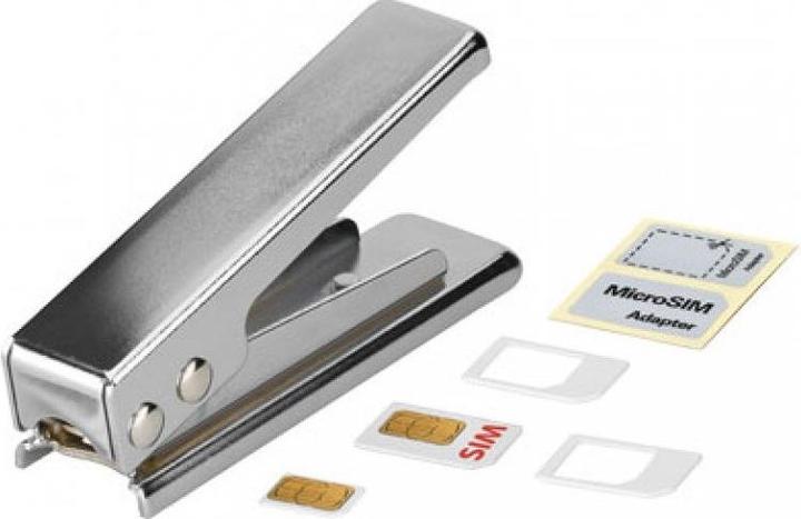 AccuCell Stanzer für SIM-Karten auf Micro-SIM inkl. Adapter