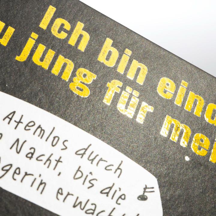 Produktbild Ich bin eindeutig zu jung für mein Alter! (Deutsch, Peter, Butschkow, 2024)