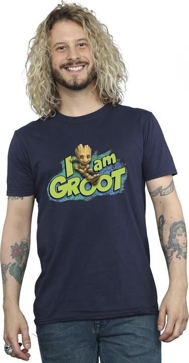 Produktbild Guardians Of The Galaxy I Am Groot Jumping TShirt (S)