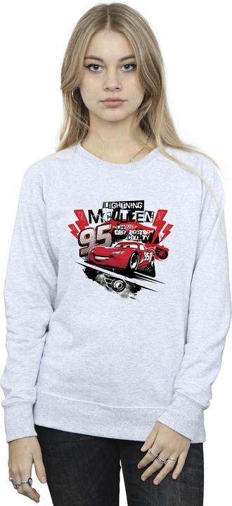 Immagine prodotto Disney Cars Lightning McQueen Collage Felpa Donna (L)