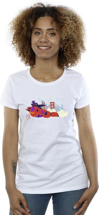 Immagine prodotto Disney Big Hero 6 Baymax Hiro Bridge Maglietta Donna (S)
