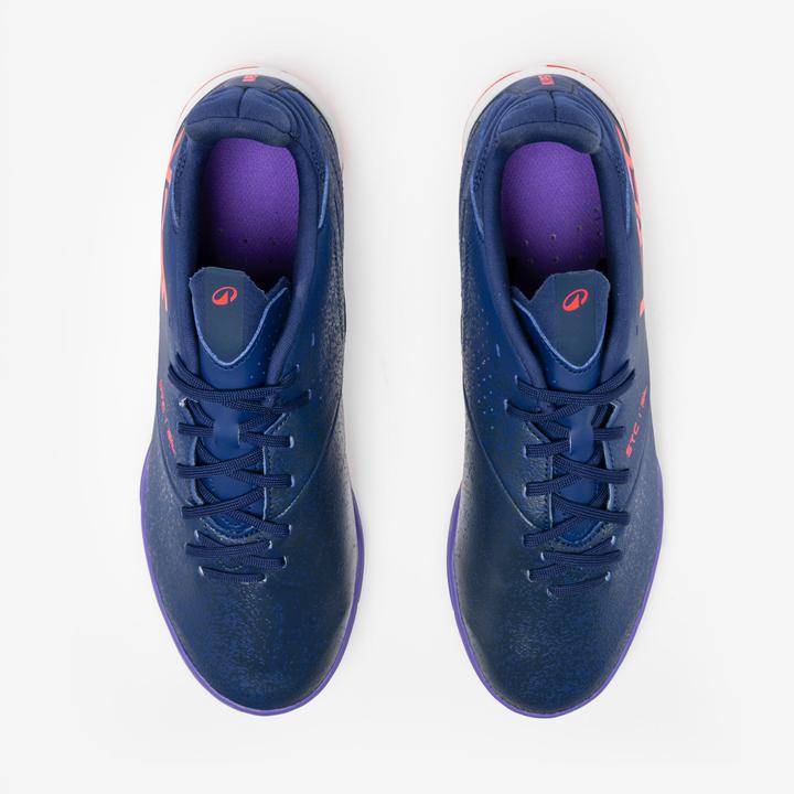 Actual product image Kipsta Damen/Herren Fussball Multinockenschuhe Turf - Viralto I TF violett/blau (47)