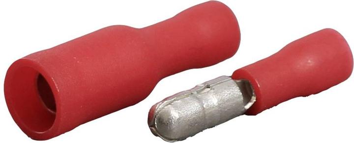 Actual product image Quadrios 23C490 Round plug 0.5 mm² 1.5 mm² Red 100 pcs.