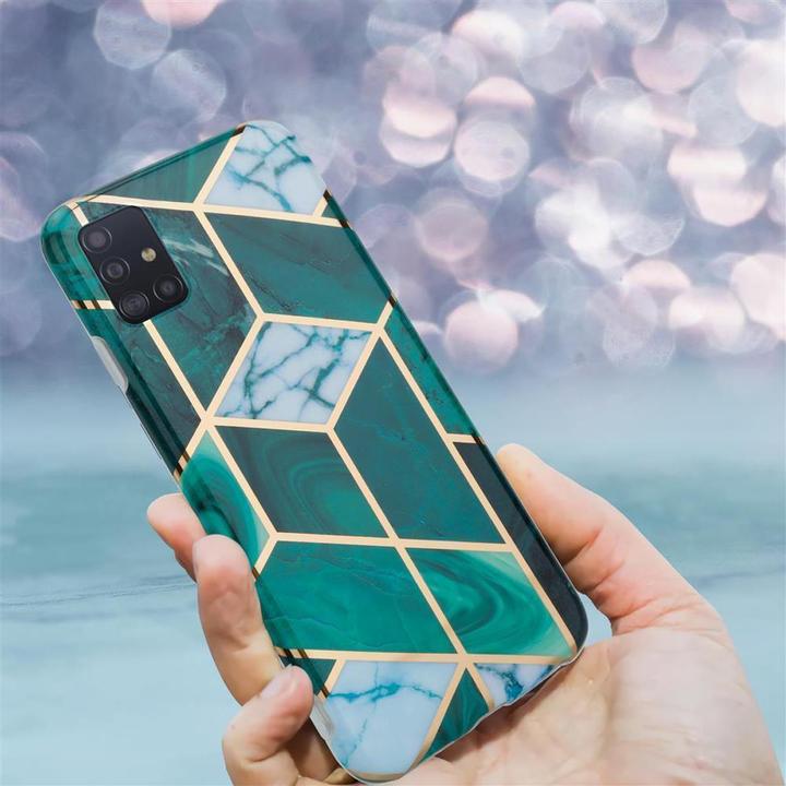 Produktbild Cadorabo IMD TPU Bunter Marmor Cover (Samsung Galaxy M40s)