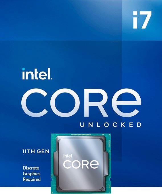 Actual product image Intel Core i7-11700KF (LGA 1200, 3.60 GHz, 8 -Core)
