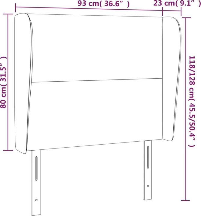 Immagine prodotto VidaXL Chandler (93 x 23 x 128 cm)
