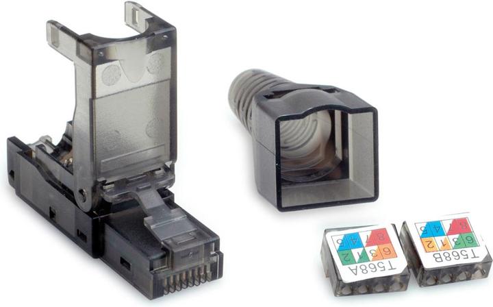 Value feldkonfekt. RJ45-St. Kat.6 UTP (Netzwerkkabel Stecker)
