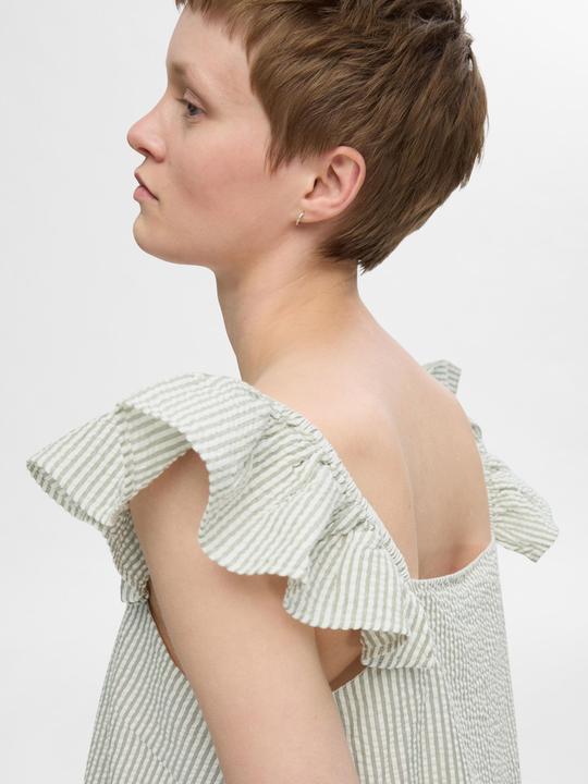 Produktbild Selected Femme Gestreiftes Rüschen Oberteil (40)