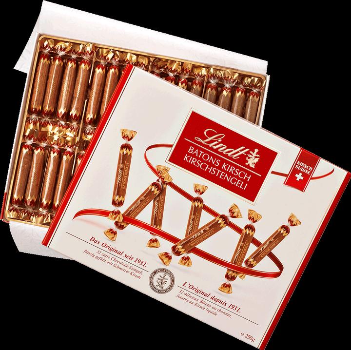 Actual product image Lindt Kirschstengeli (250 g)
